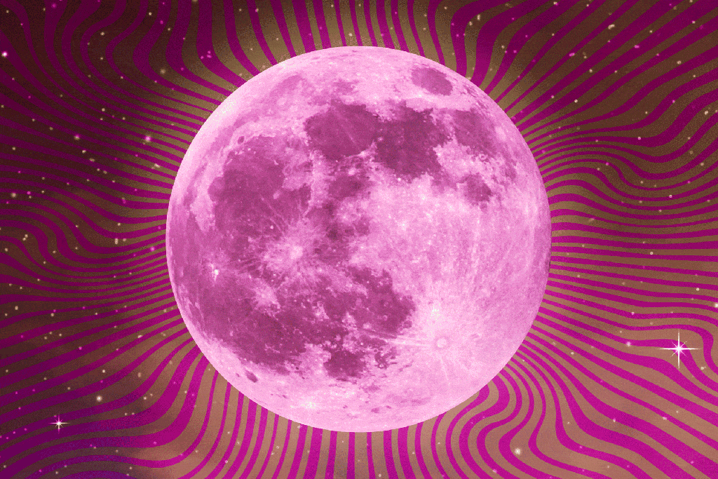 Pink moon gif